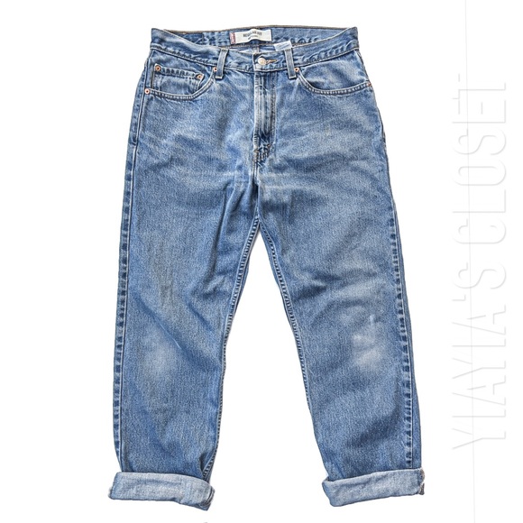 Levi's 505 Regular Fit 33x30 High Rise Mom Jeans - Picture 8 of 16